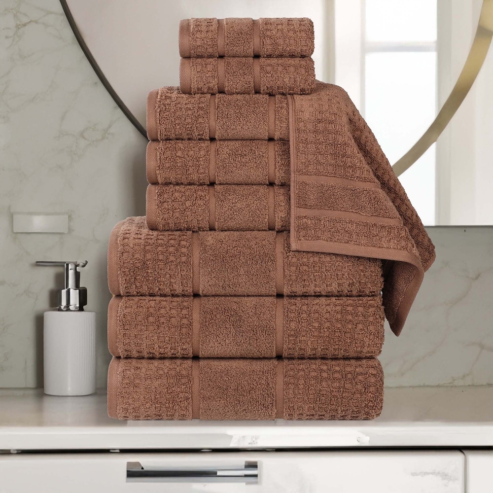 Brown Textured, Zero Twist Towels - Bed Bath & Beyond