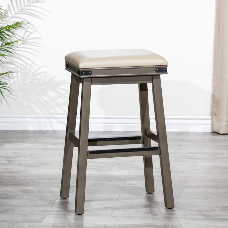 DTY Indoor Living Cortez Bonded Leather Counter or Bar Stool