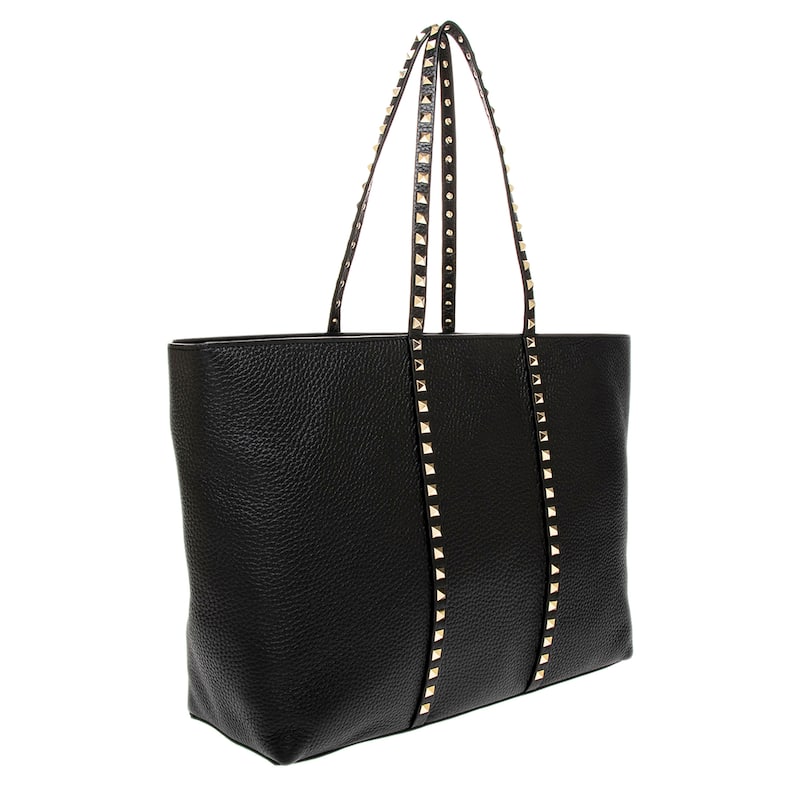 Valentino Rockstud Grainy Tote