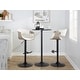 preview thumbnail 46 of 70, Carson Carrington Kanteborg Adjustable Bar Stool with Rounded T Footrest (Set of 2)