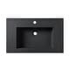 preview thumbnail 47 of 69, Dowell 18" FTB Resin Bathroom Vanity Basin 30Wx18Dx6H - Black