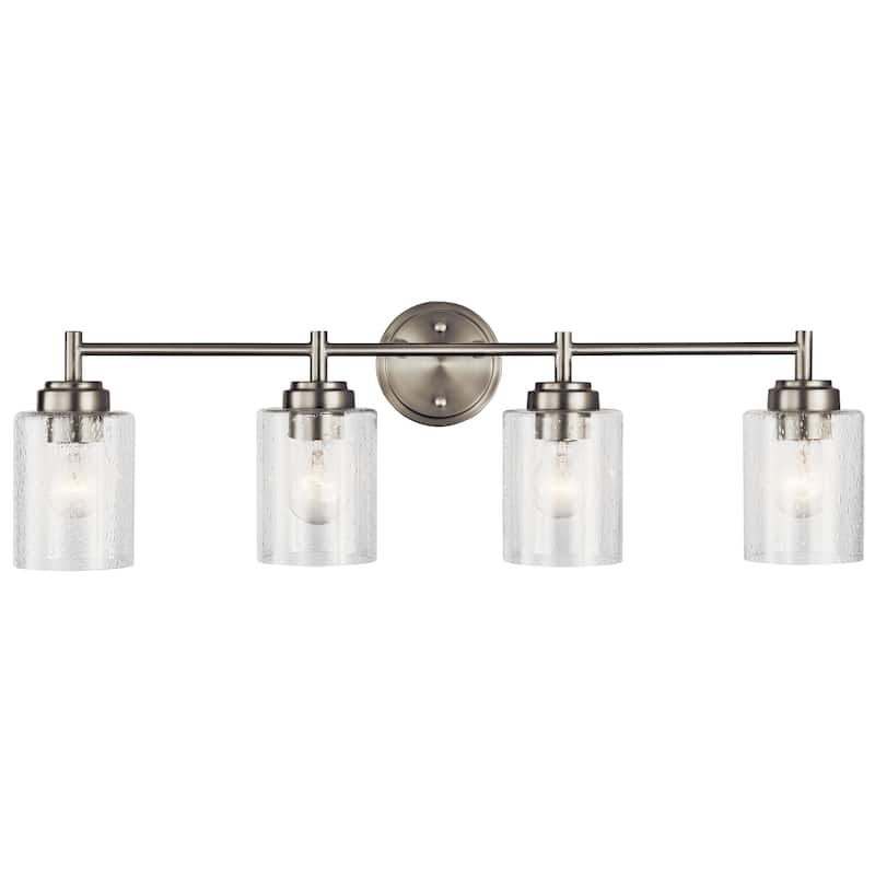 Kichler Lighting Winslow 4-light Brushed Nickel Bath Vanity Light