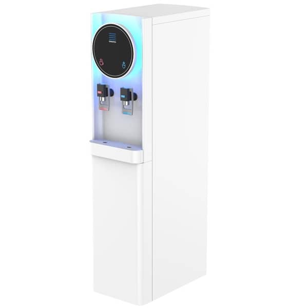 Pro 6 Bottleless Water Filtration Cooler with 3 Advanced Water Filters and Installation Kit in Black Pro 6 Bottleless Water Filtration Cooler with 3 Advanced Water Filters and Installation Kit in Black