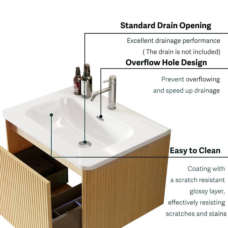 Topcraft Ceramic Bathroom Vanity Sinks