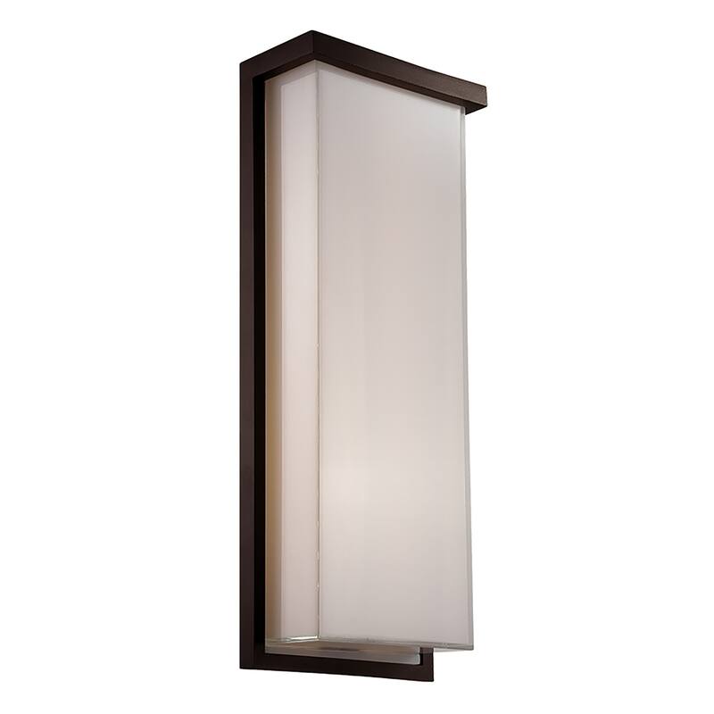 Ledge 8in LED Indoor or Outdoor Wall Light 2700K - Bronze-3500K - 20-inch