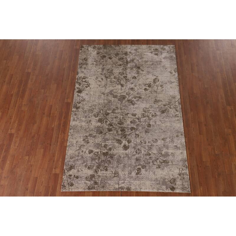 Floral Art & Craft Turkish Area Rug Machine Made Carpet - 5'0" x 7'6"