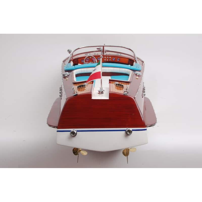 Super Riva Painted Large Speedboat Model