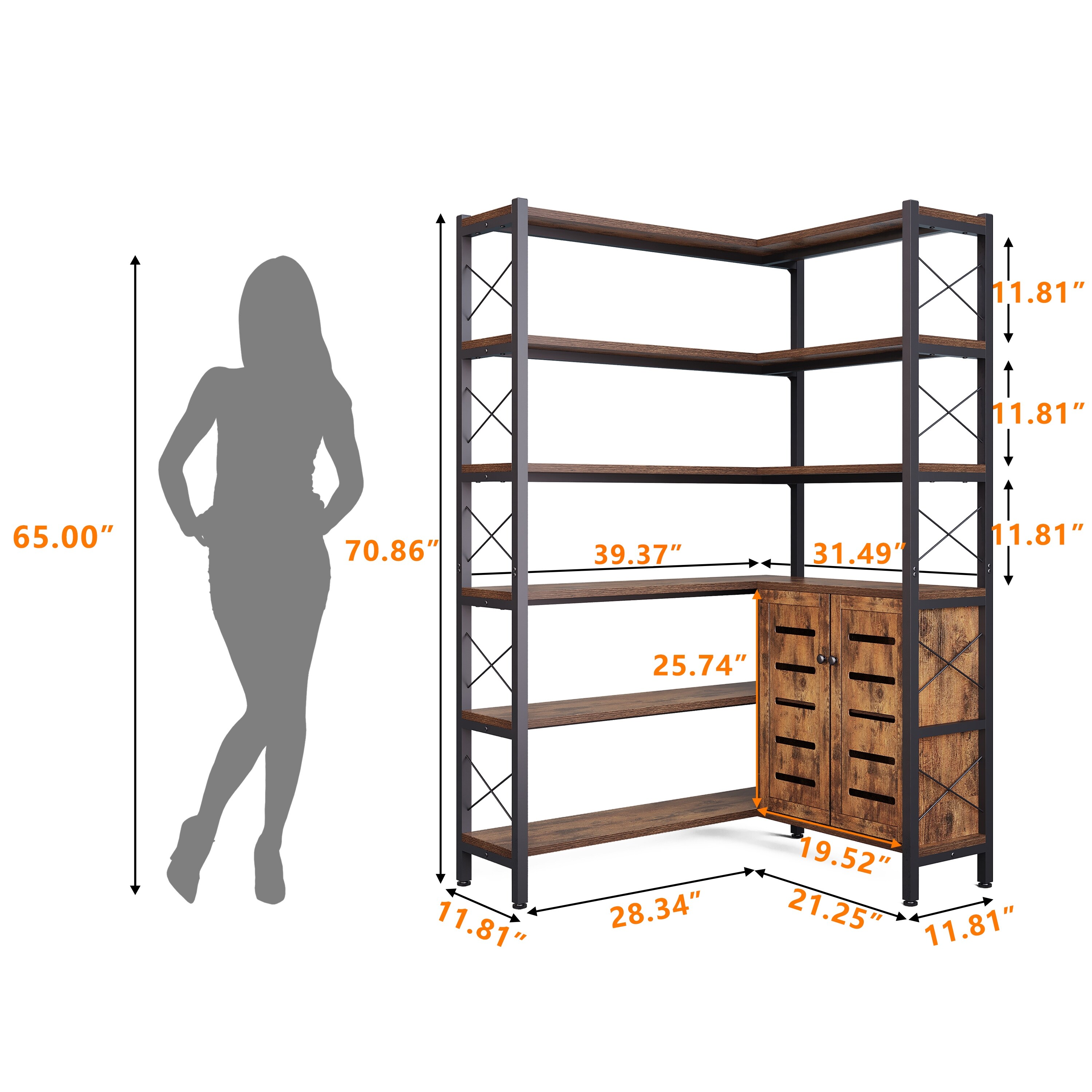 6-Shelf-Corner-Bookshelf,-