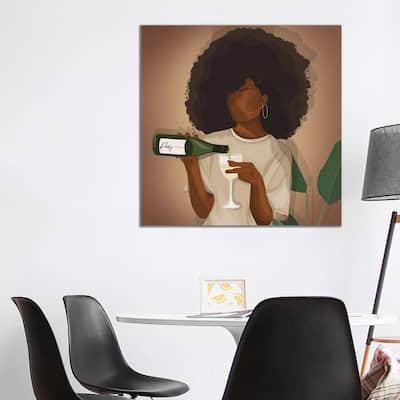 iCanvas "Wine Down" by Khia A. Canvas Print
