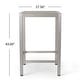 preview thumbnail 5 of 16, Cape Coral Outdoor 3-piece Bar Set with Glass Table Top by Christopher Knight Home