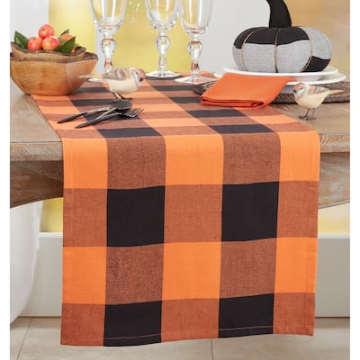 Table Runner With Buffalo Plaid Design
