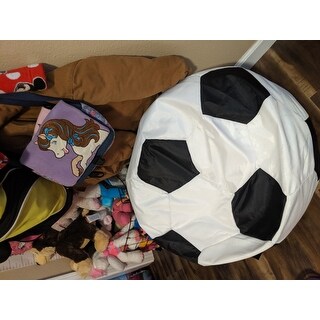 big joe soccer bean bag chair