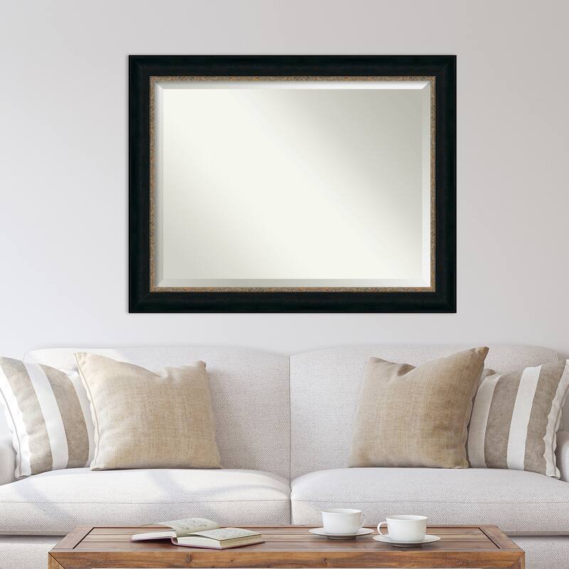 Beveled Bathroom Wall Mirror - Paragon Bronze Frame - Paragon Bronze