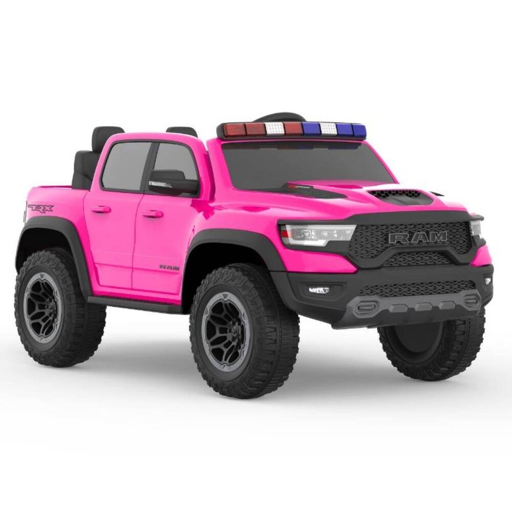 12V Electric Kids Ride On Truck Car, Licensed RAM Car for Kids Best Gift