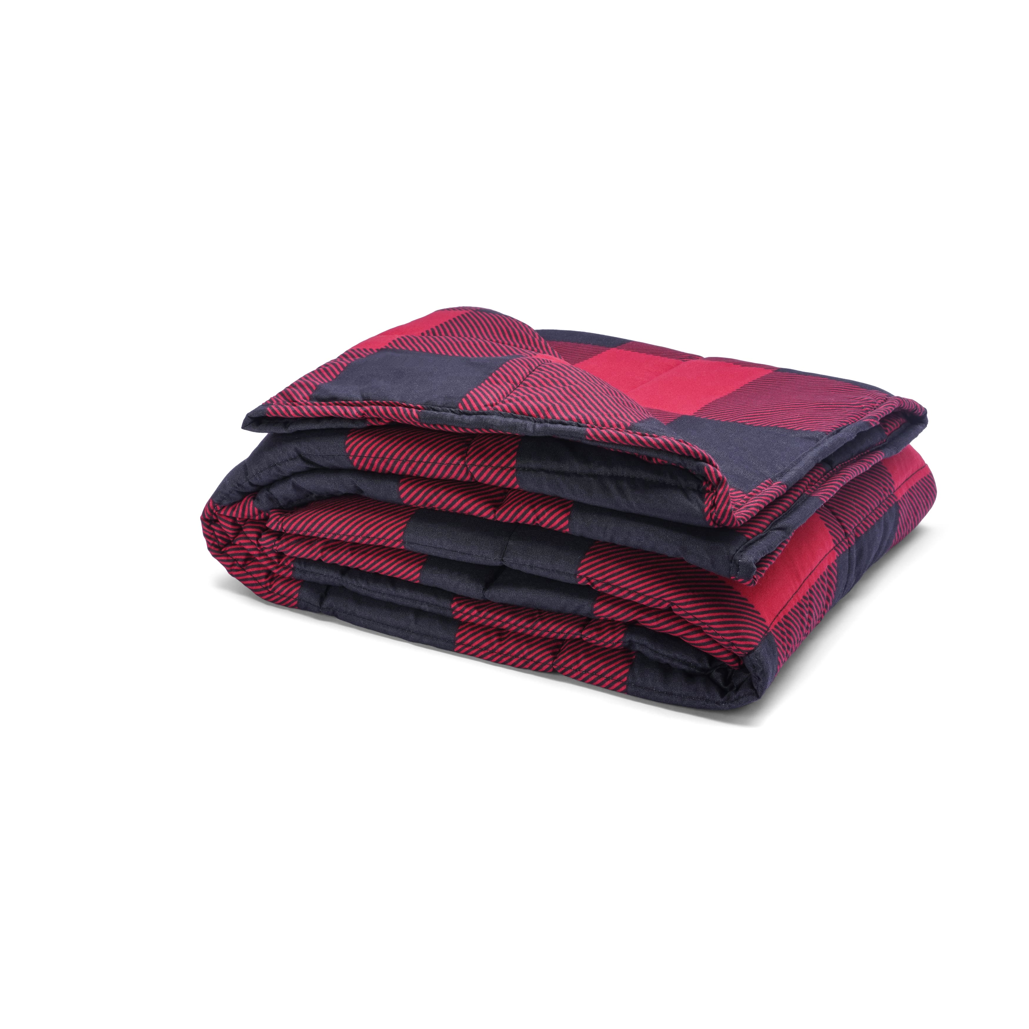 Weighted Blanket Red Buffalo Plaid - Bed Bath & Beyond - 34387644