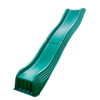 Swing-N-Slide 2-Piece Cool Wave Slide - Green - 90" L x 21" W x 8" H