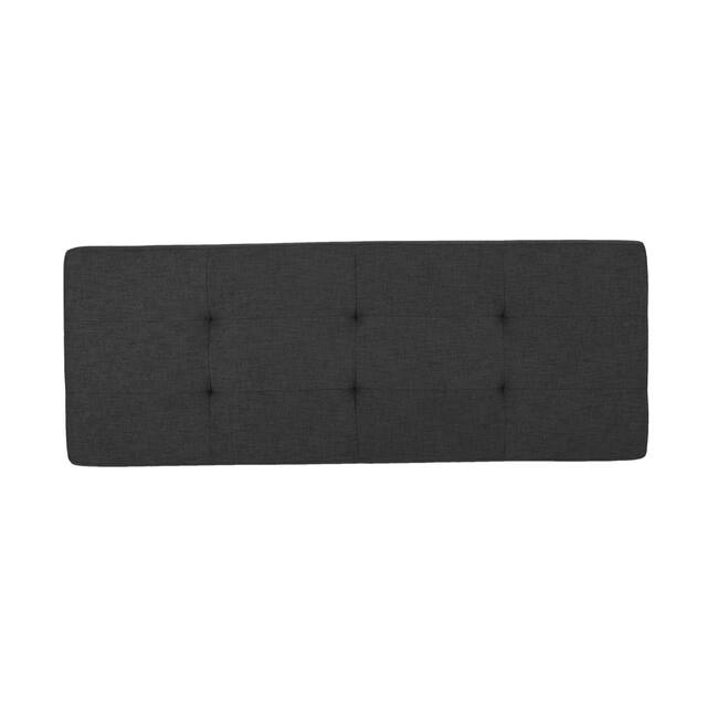 Gavin Tufted Fabric Storage Bench by Christopher Knight Home