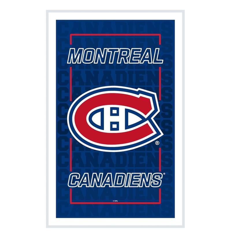 Montreal Canadiens LED Lighted Sign - Blue