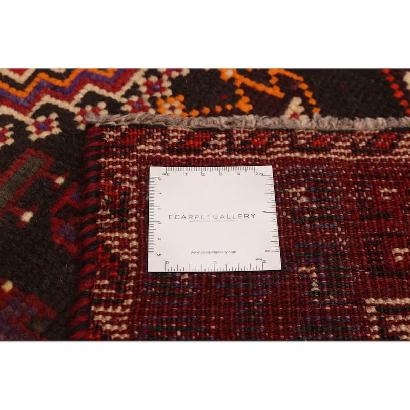 ECARPETGALLERY Hand-knotted Melis Red Wool Rug - 6'10 x 10'0