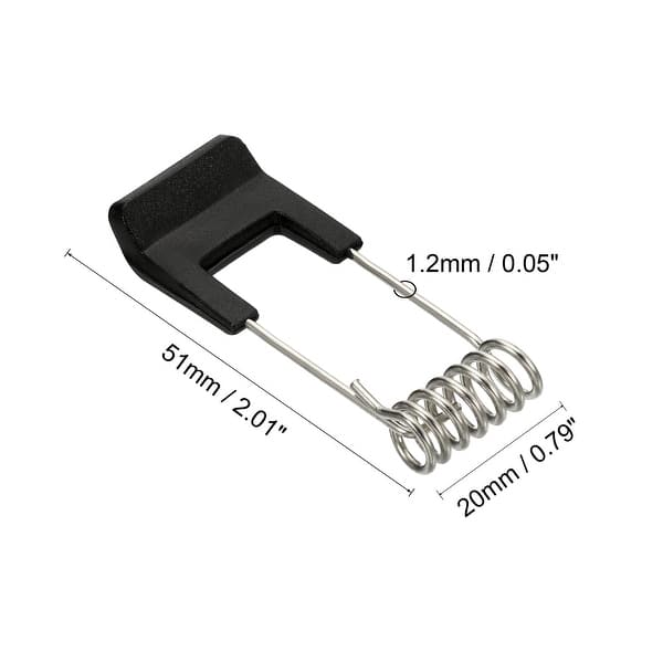 Downlight Spring Clip Ceiling Lamp Recessed Lighting Clamps Black Bed