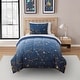 preview thumbnail 6 of 5, Kids Galaxy Bed in a Bag Comforter, Sham & Sheet Set Twin