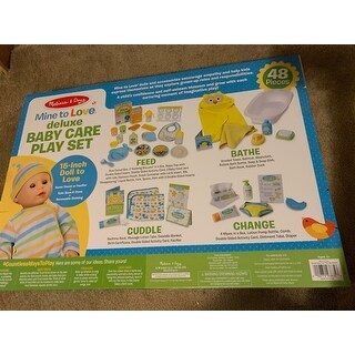melissa and doug mine to love deluxe baby care play set