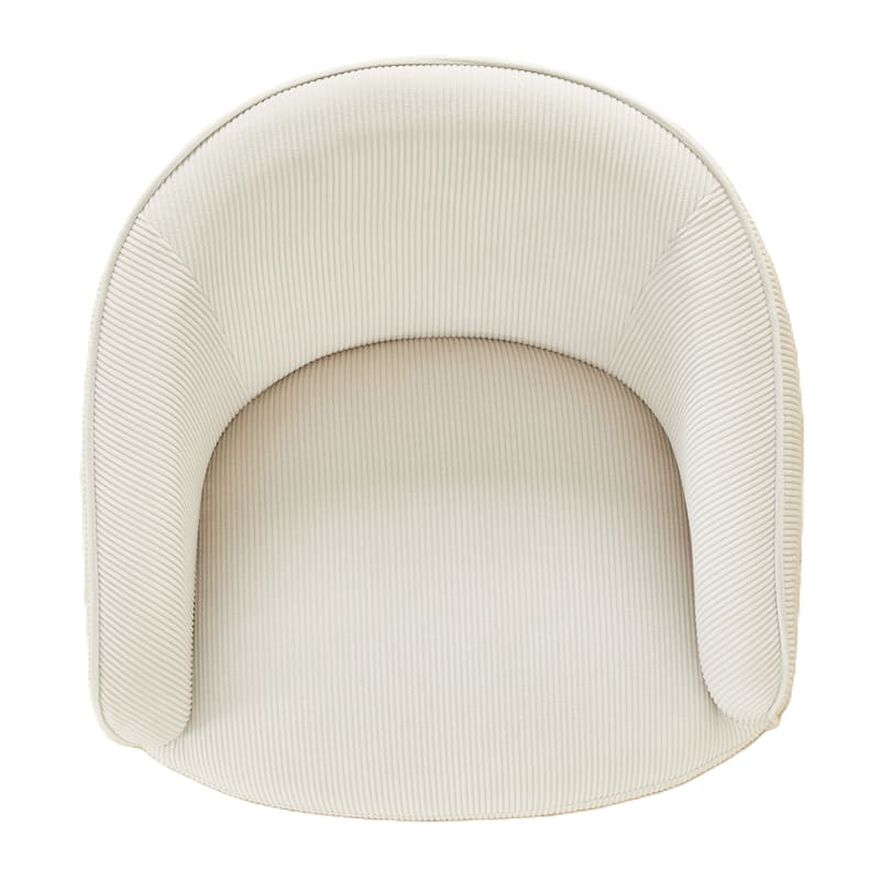 Modern Corduroy Channel Living Room Chair