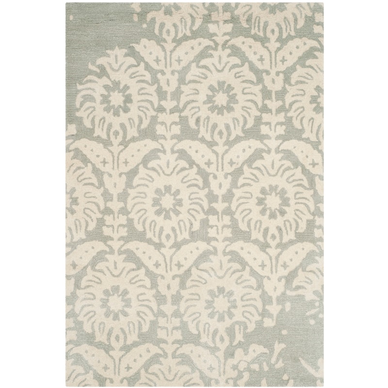 SAFAVIEH Handmade Bella Tineke Modern Floral Wool Rug