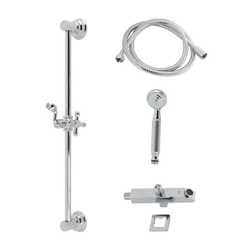 Kingston Brass KCK342.W Made to Match 1.8 GPM Single Function Hand - Polished Chrome