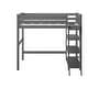 preview thumbnail 19 of 31, Max and Lily Twin Size High Loft Bed with Bookcase