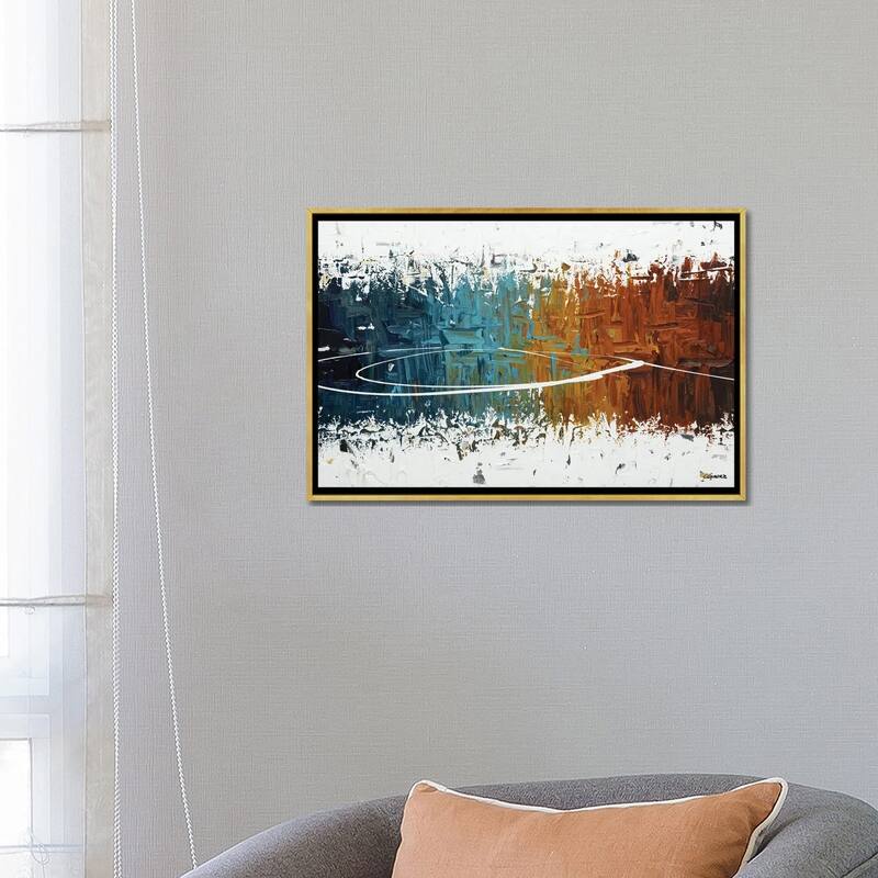 iCanvas "Eye of the Beholder" by Carmen Guedez Framed Canvas Print