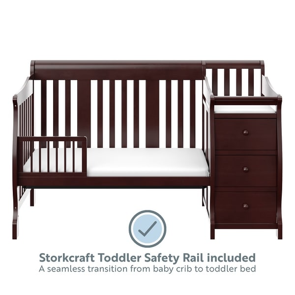 storkcraft crib and changer