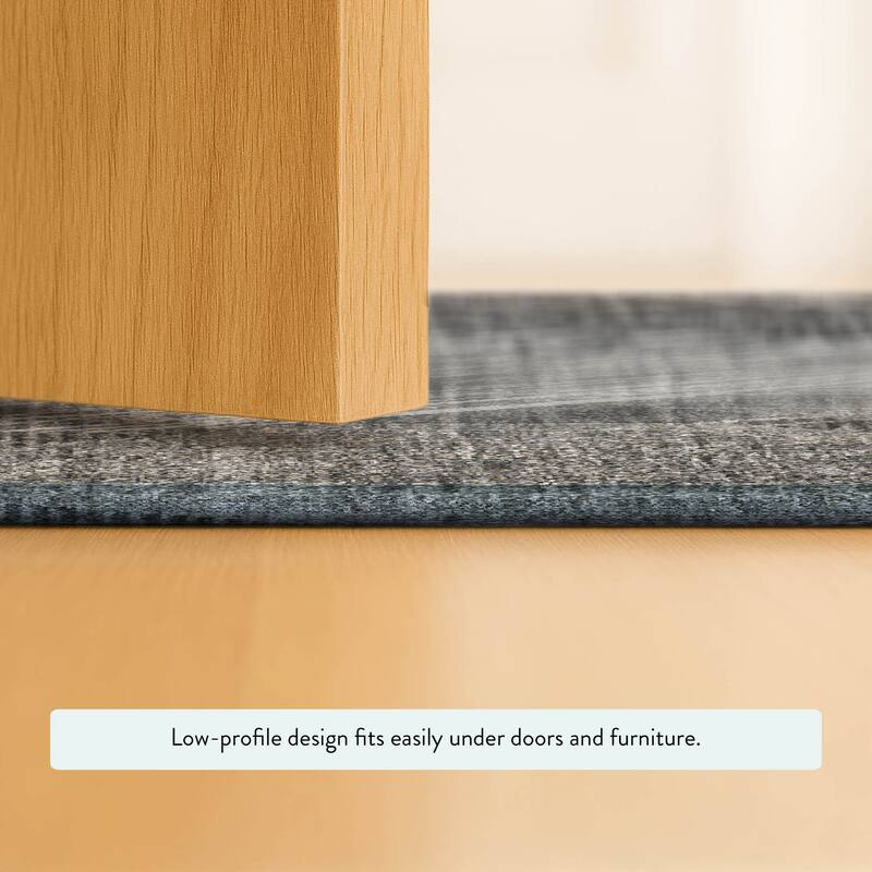 Machine Washable Indoor/ Outdoor Modern Hotchkiss Chantille Rug