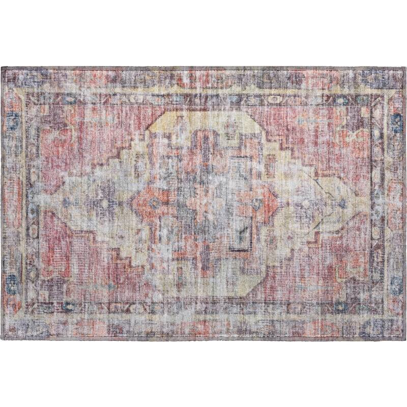 Premium Washable Super Soft Vintage Traditional Mayfield Rug