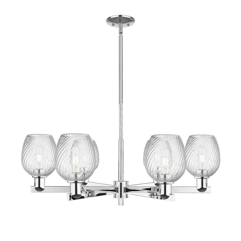 Innovations Lighting Endless Possibilities Arcadia - Salina - 6 Light 36" Stem Hung Chandelier - Polished Chrome