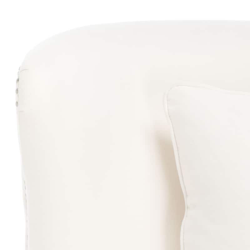 SAFAVIEH Couture Salbjorg Upholstered Chaise Lounger - 33 In W x 63 In D x 38.5 In H - 33Wx63Dx39H