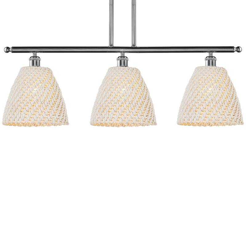 Innovations Lighting 516-3I-12-36 Bristol Natural Linear Bristol - Polished Chrome / Natural