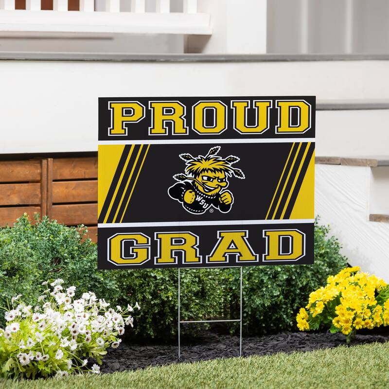 Wichita State University 24" x 18" Graduation Coroplast Outdoor Yard Sign