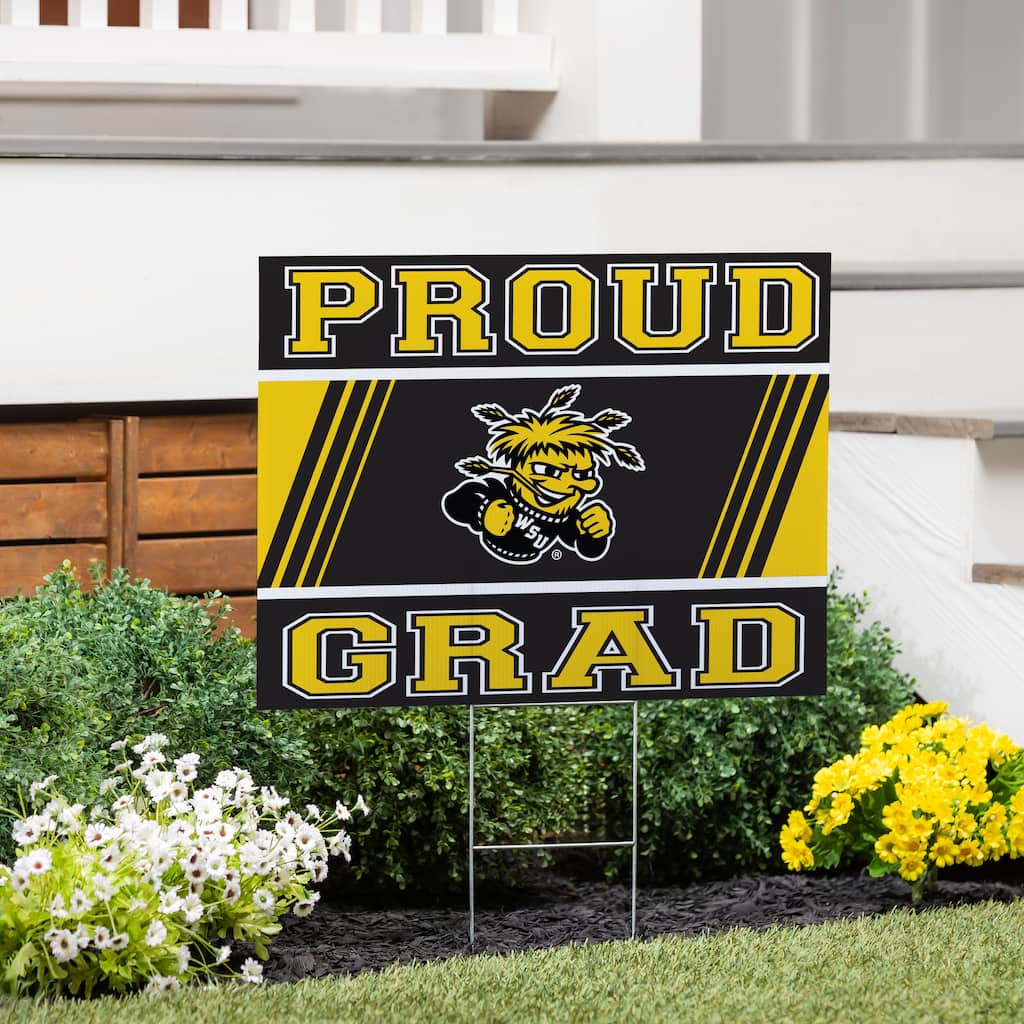 Wichita State University 24" x 18" Graduation Coroplast Outdoor Yard Sign