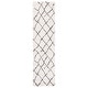 preview thumbnail 30 of 53, SAFAVIEH Berber Shag Hessie Moroccan Rug 2'2" x 9' Runner - Creme/Brown - Runner