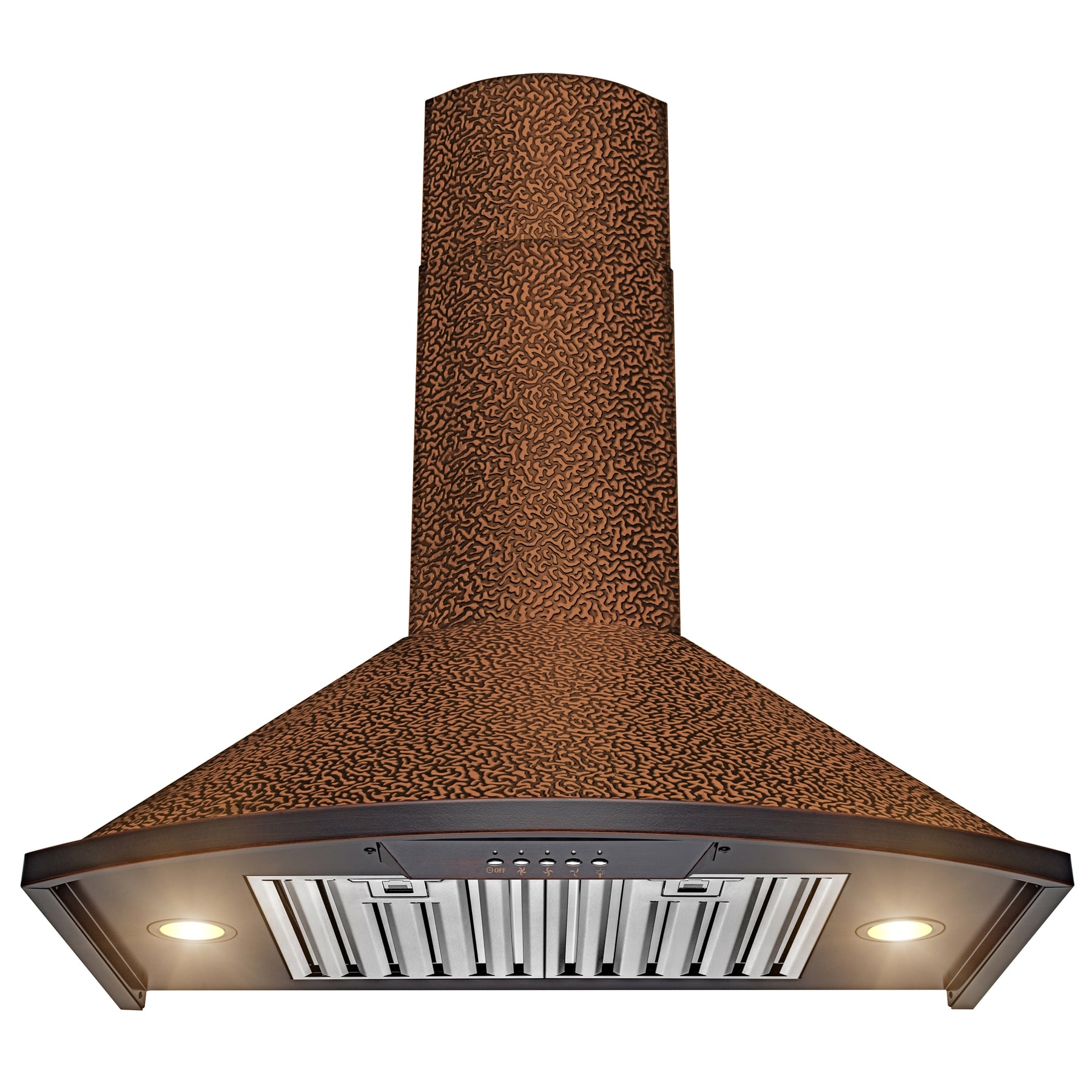 stove hood with fan