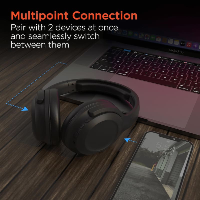 HyperGear Stealth2 ANC Wireless Headphones