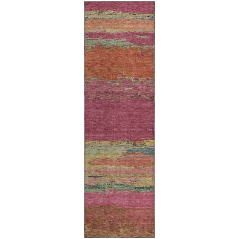 Premium Washable Super Soft Abstract Ombre Mayfield Rug