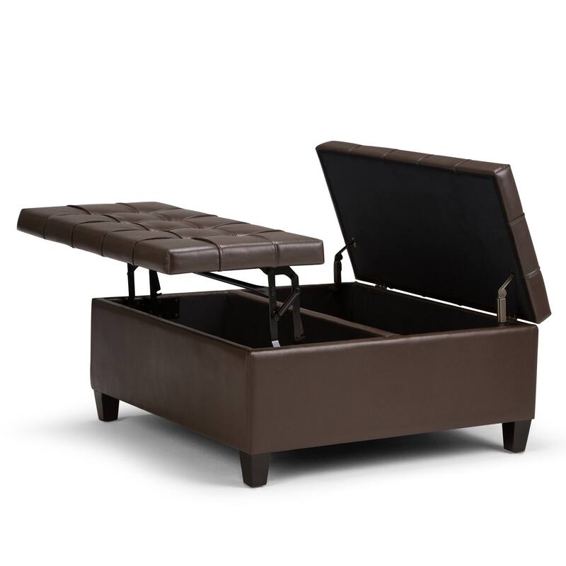 Coffee Table Storage Ottoman