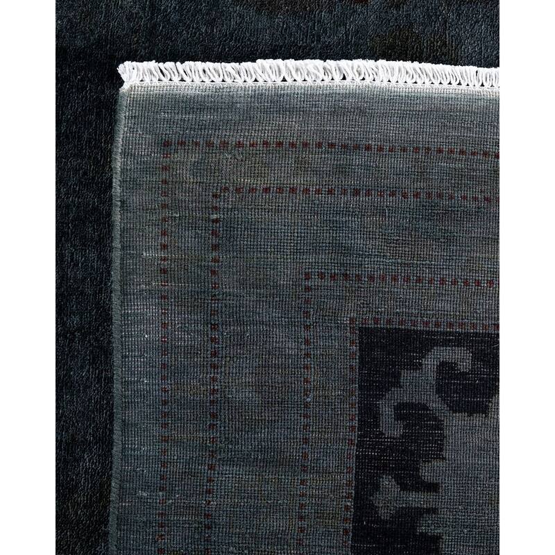 Vibrance One-of-a-Kind Hand-Knotted Area Rug - Gray, 11' 10" x 15' 5" - 11' 10" x 15' 5"