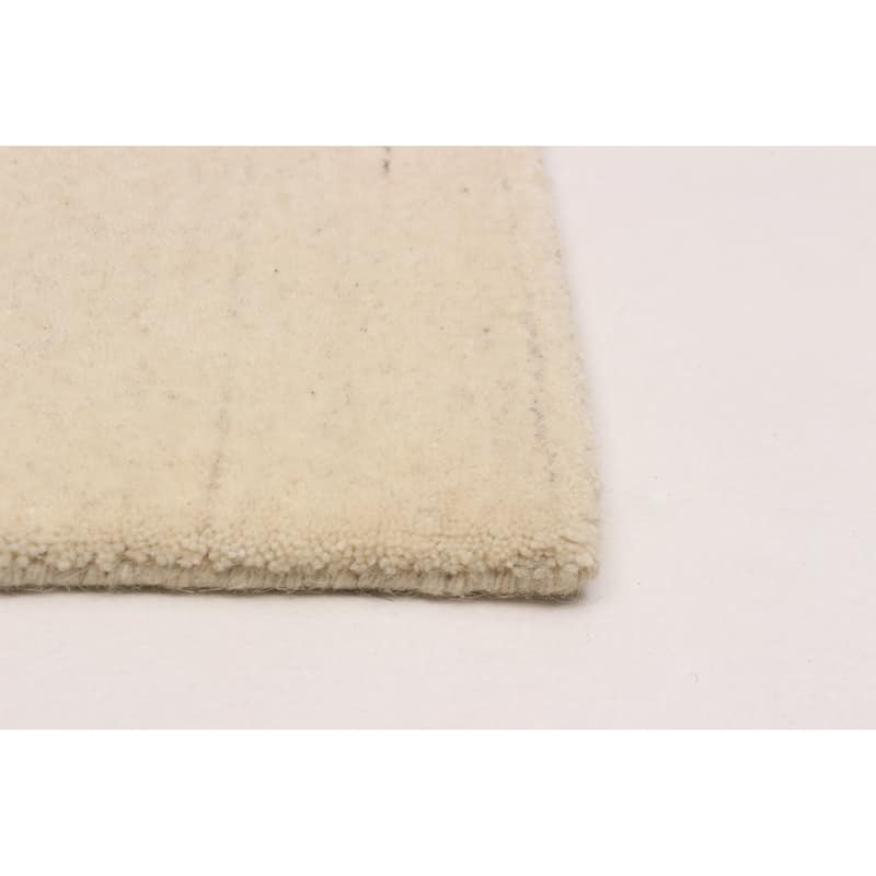 ECARPETGALLERY Hand-knotted Kashkuli Gabbeh Grey Wool Rug - 5'6 x 7'10