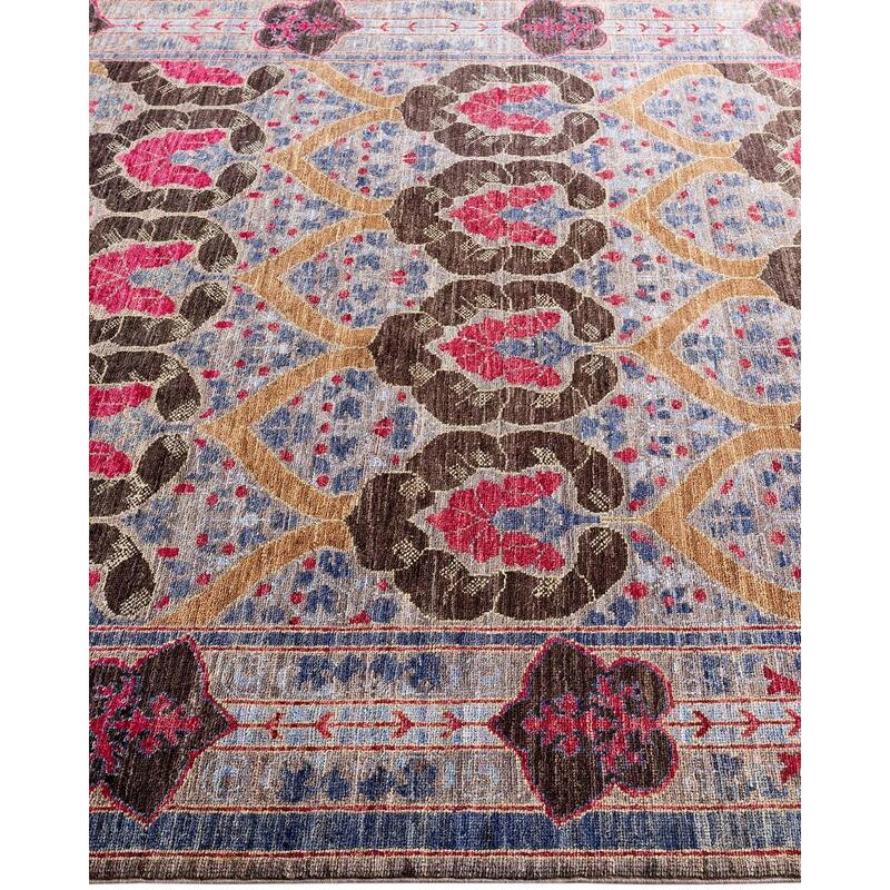 Overdyed, One-of-a-Kind Hand-Knotted Area Rug - Beige - 5' 0" x 7' 7"