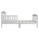 preview thumbnail 7 of 19, Modern Design Wooden Baby Toddler Bed Furniture with Safety Guardrails