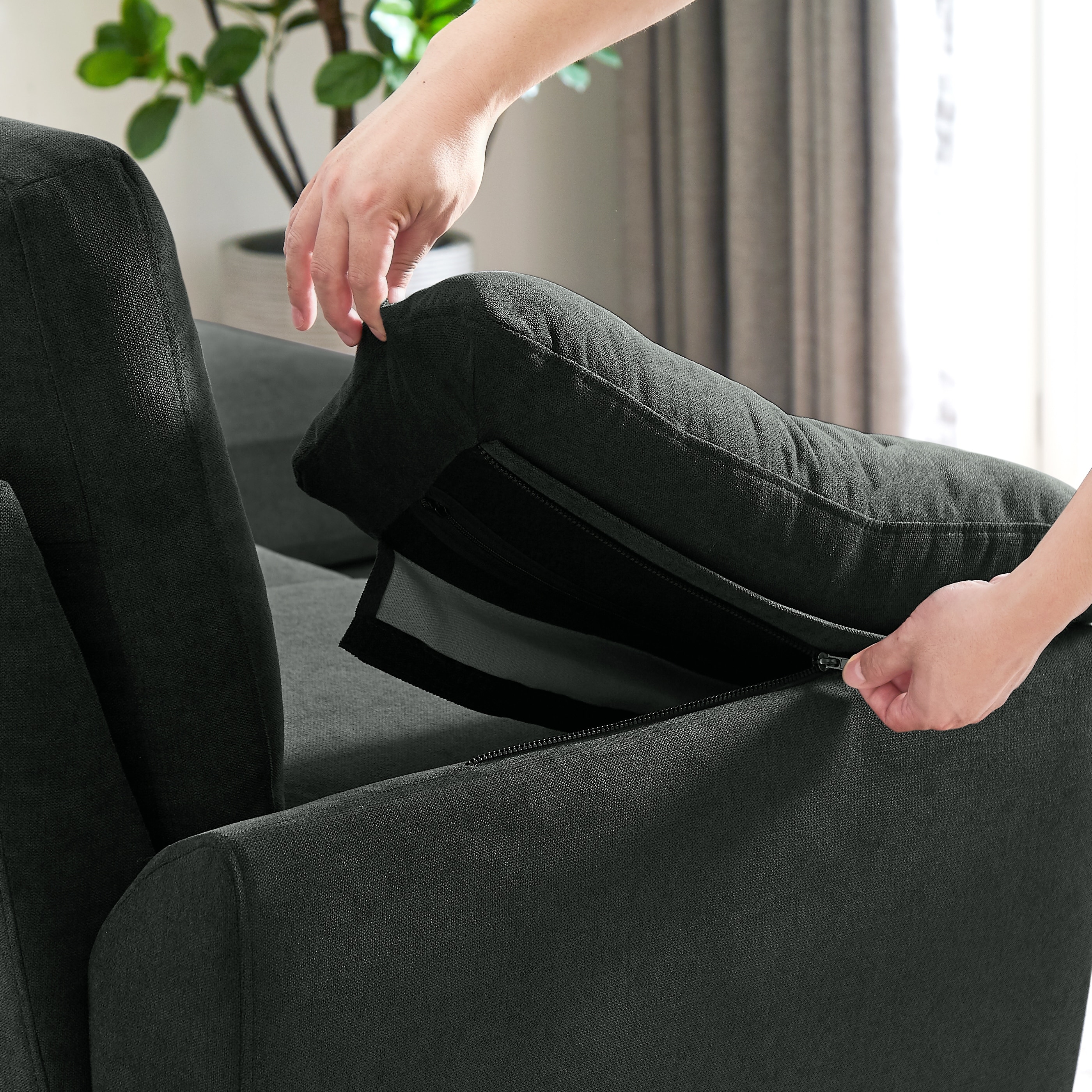 L shaped top car seat