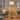 KAWOTI Traditional Tray Floor Lamp with Drum Shade - W15.4" x H61.25"